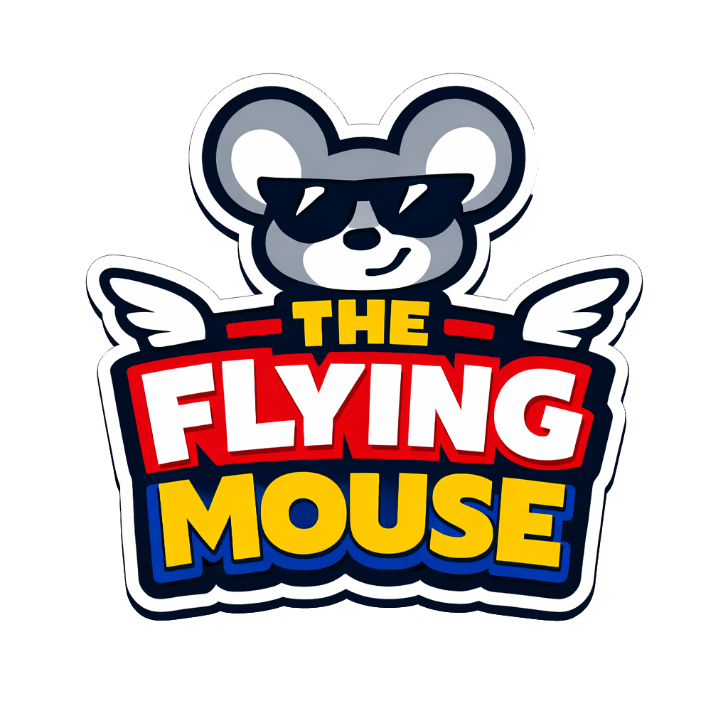 The Flying Mouse logo
